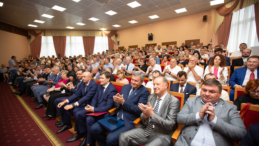 В Кубанском ГАУ провели торжественное заседание ученого совета университета, посвященное 100-летию вуза