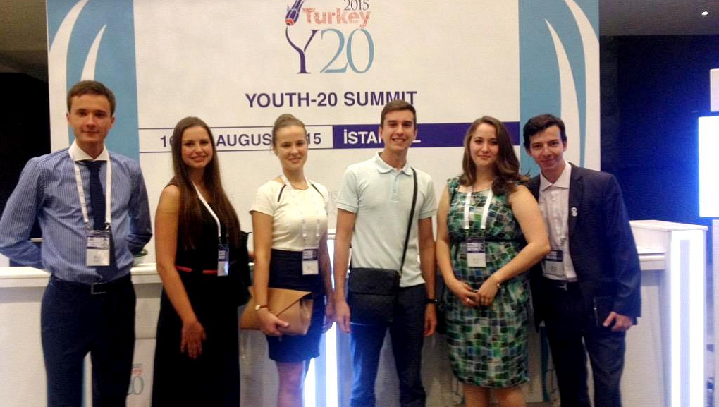 Аспирантка Кубанского ГАУ на саммите Y20!