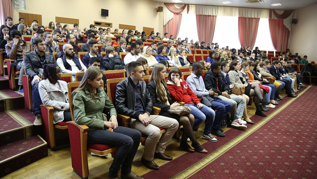 Собрание с иностранными студентами КубГАУ