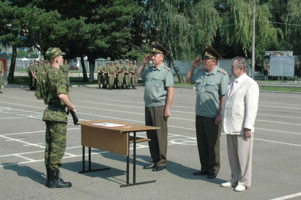 «Верность присяге рождает героев»