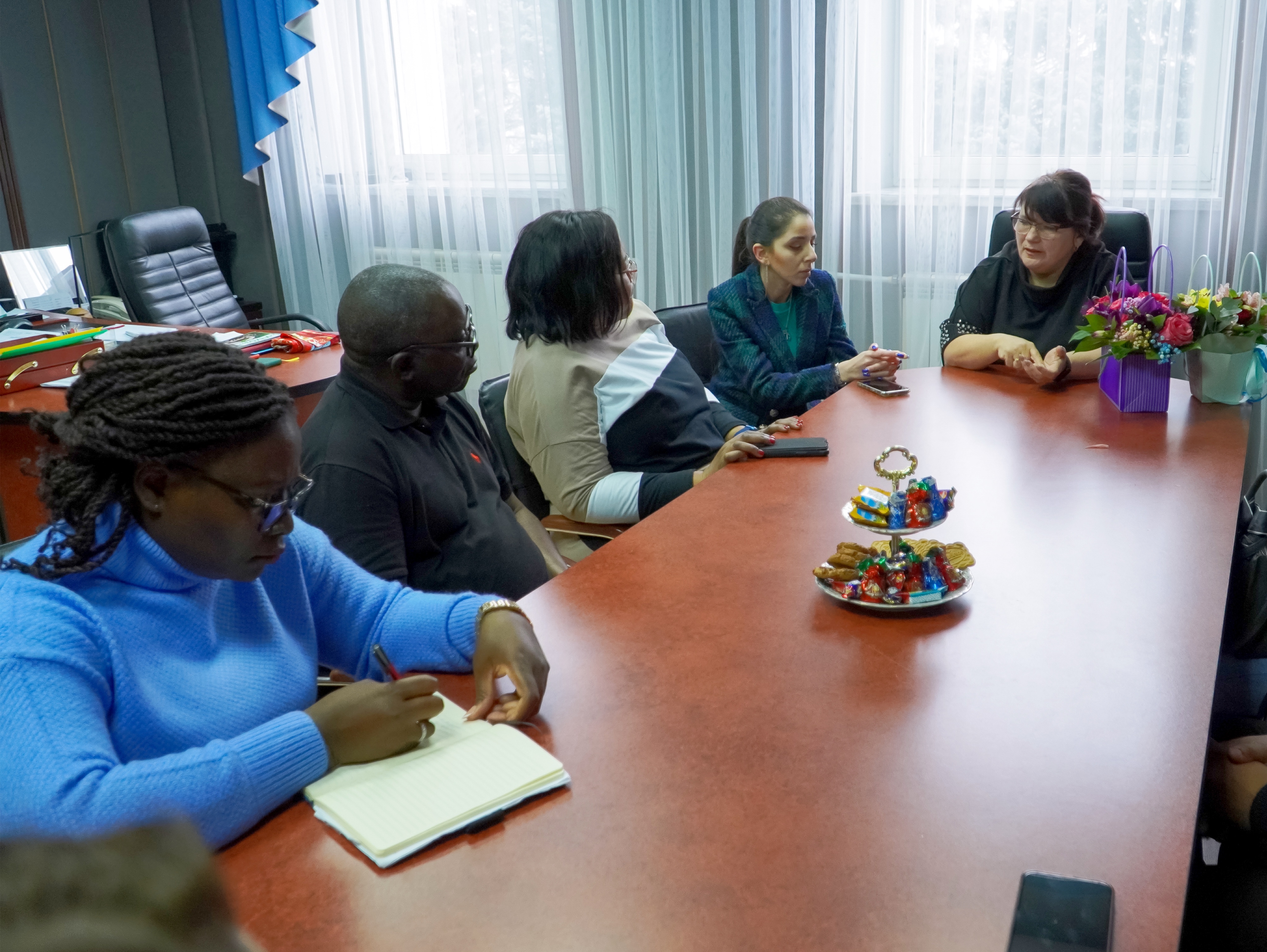 Кубанский ГАУ посетили представители посольства Замбии