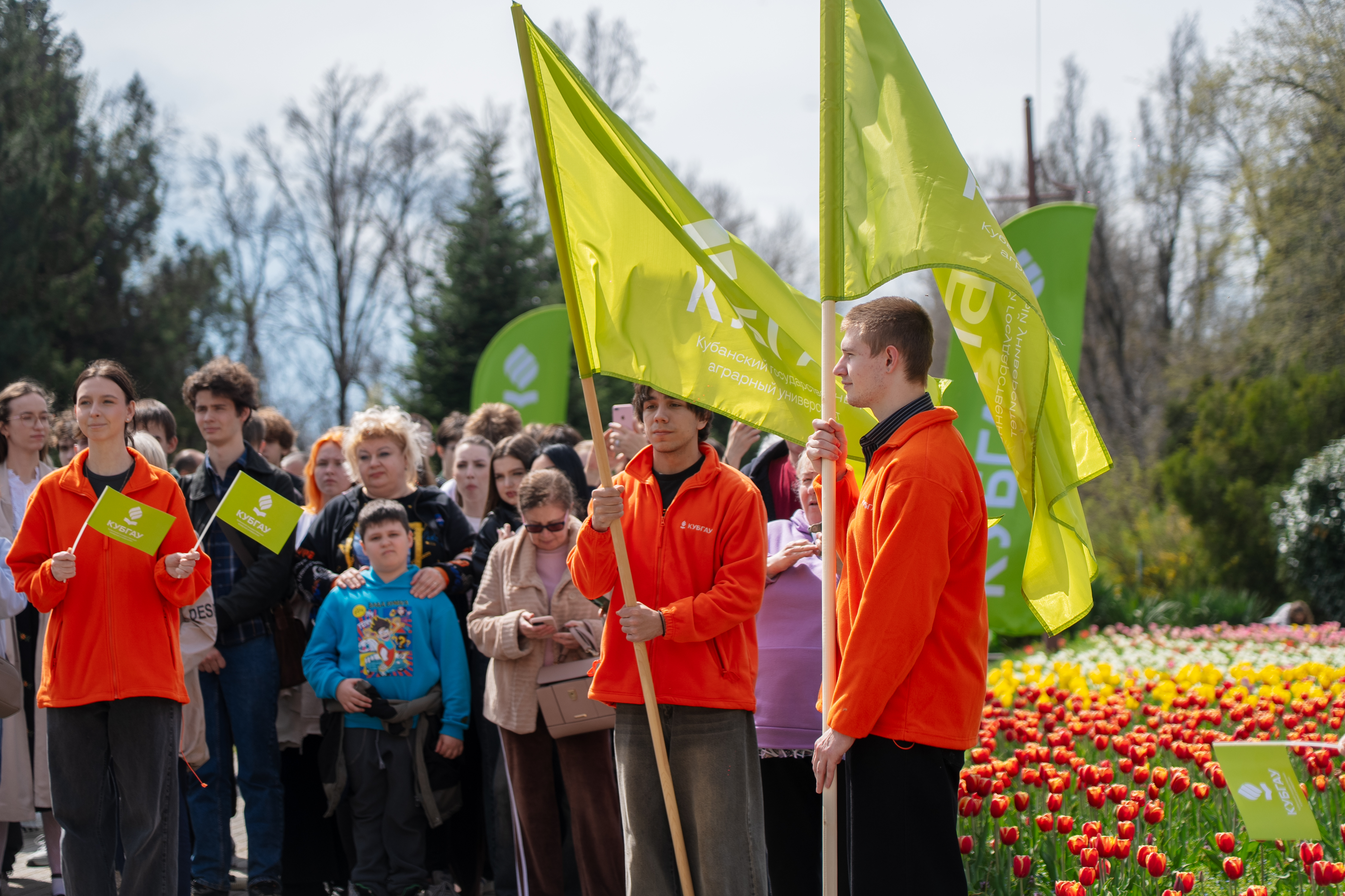 «Тюльпаномагия» в Кубанском ГАУ