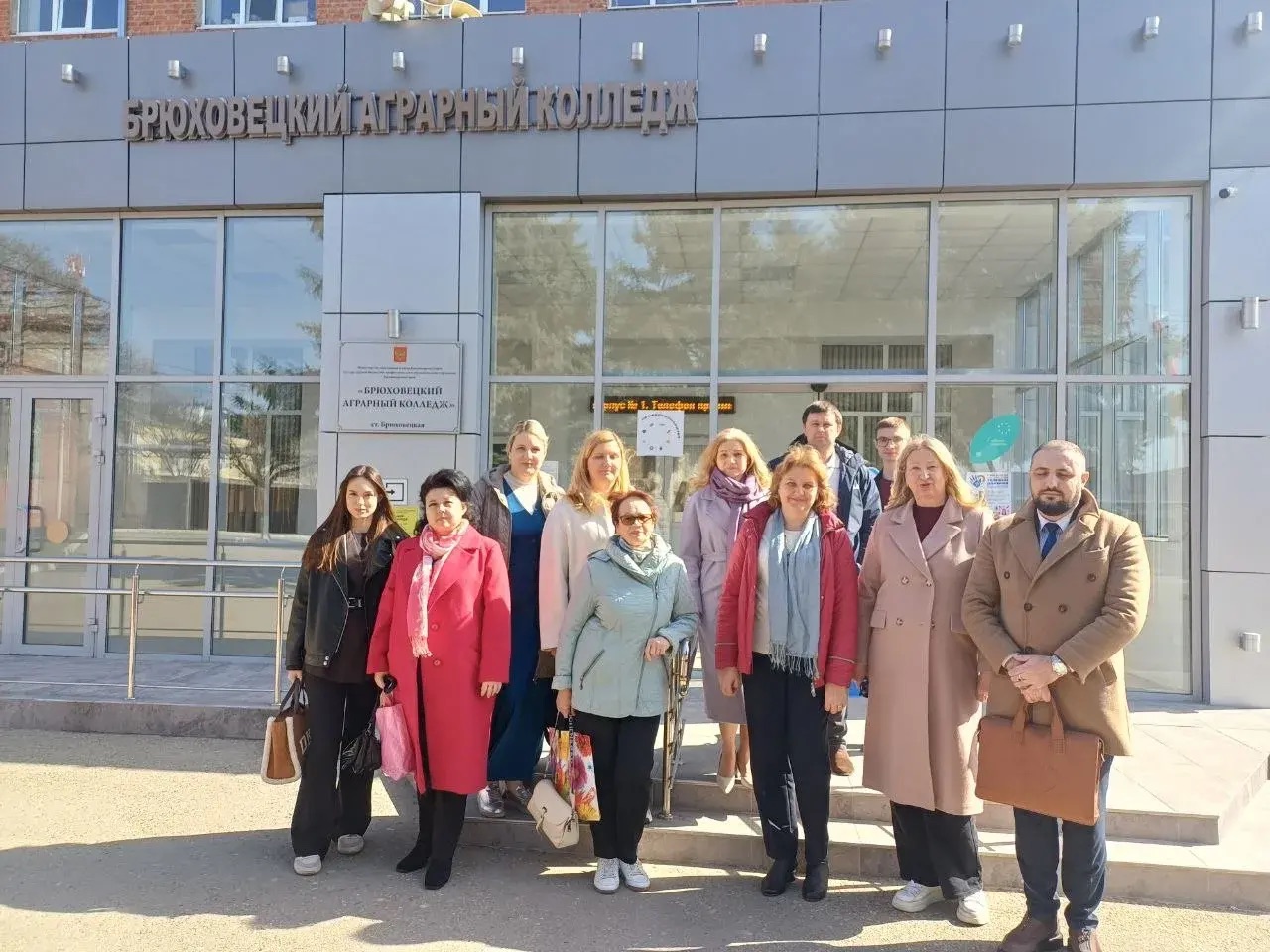 Преподаватели КубГАУ посетили Брюховецкий аграрный колледж