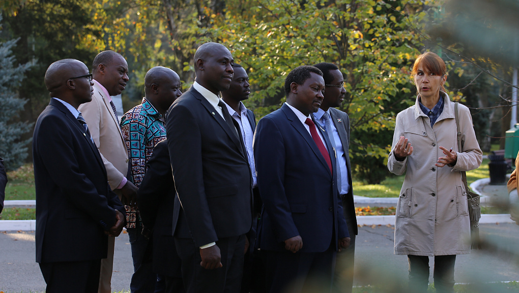 The delegation from Burundi visited Kuban SAU