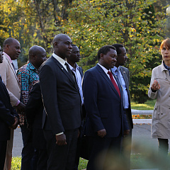 The delegation from Burundi visited Kuban SAU