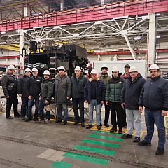 Стажировка на Комбайновом заводе Ростсельмаш