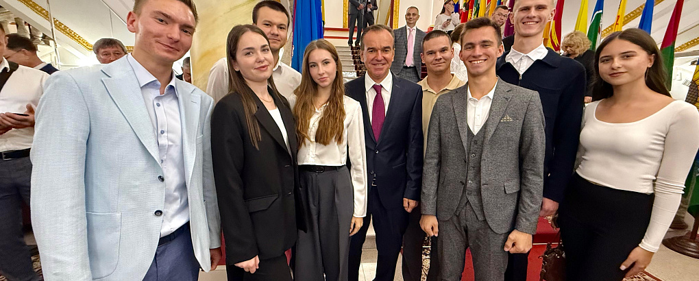 Студенты Кубанского ГАУ на церемонии инаугурации губернатора Кубани