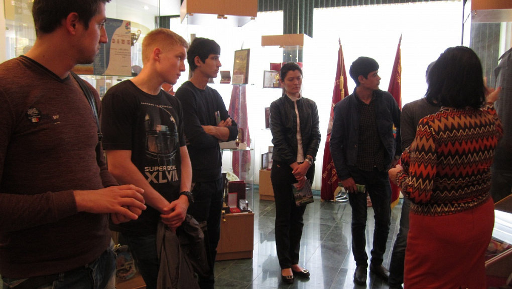 Наши "иностранцы" посетили музей КубГАУ