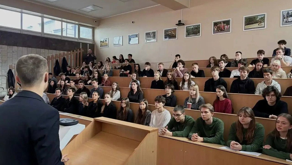 Патриотическая встреча в КУБГАУ
