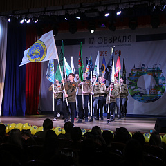 В КубГАУ поздравили бойцов РСО
