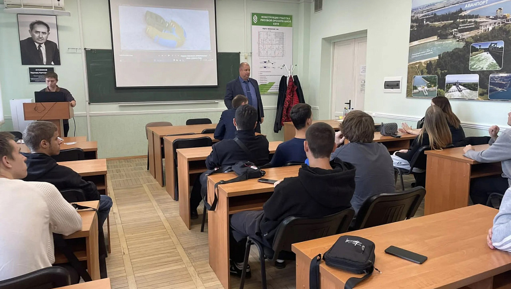Студенты колледжа в КУБГАУ! 