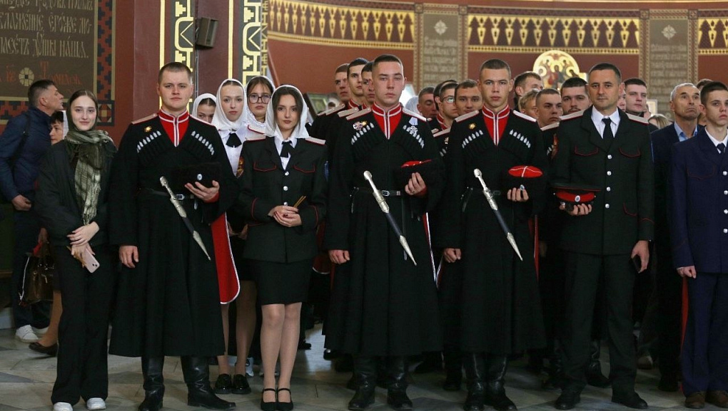 Казачья сотня Кубанского ГАУ показала удаль на ежегодном слете «Казачья станица-2025» в Новочеркасске