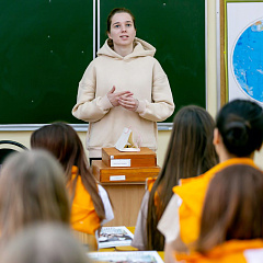 Десант учёных в «Орлёнке»: как школьники отметили День российской науки вместе с КубГАУ