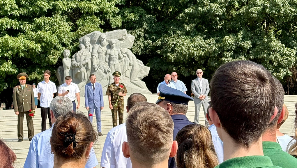 Акция памяти в День солидарности в борьбе с терроризмом 