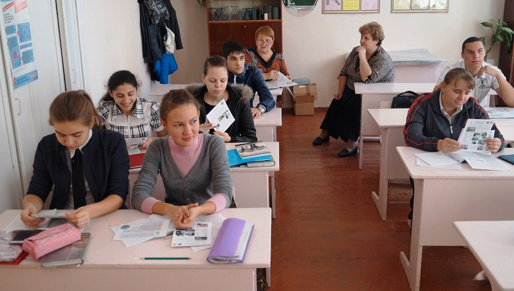 Кафедра агрохимии в гостях у школьников Крымского района