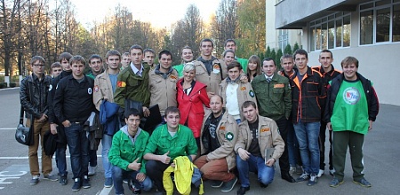Встреча представителей строительных трудовых отрядов Кубани