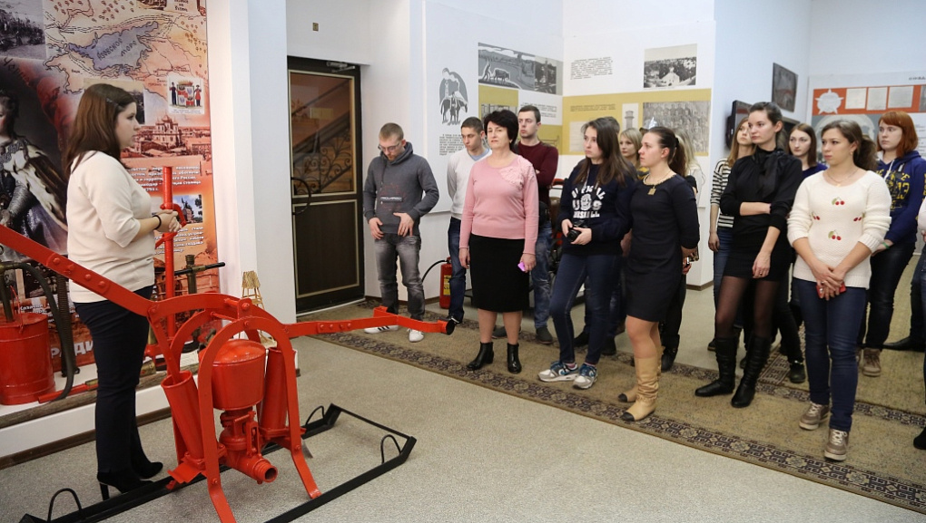 Музей МЧС открывает двери студентам 