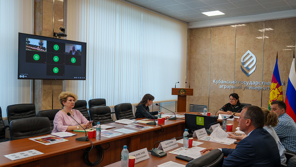 Рабочая встреча в рамках сотрудничества Кубанского ГАУ и Университета Джинка