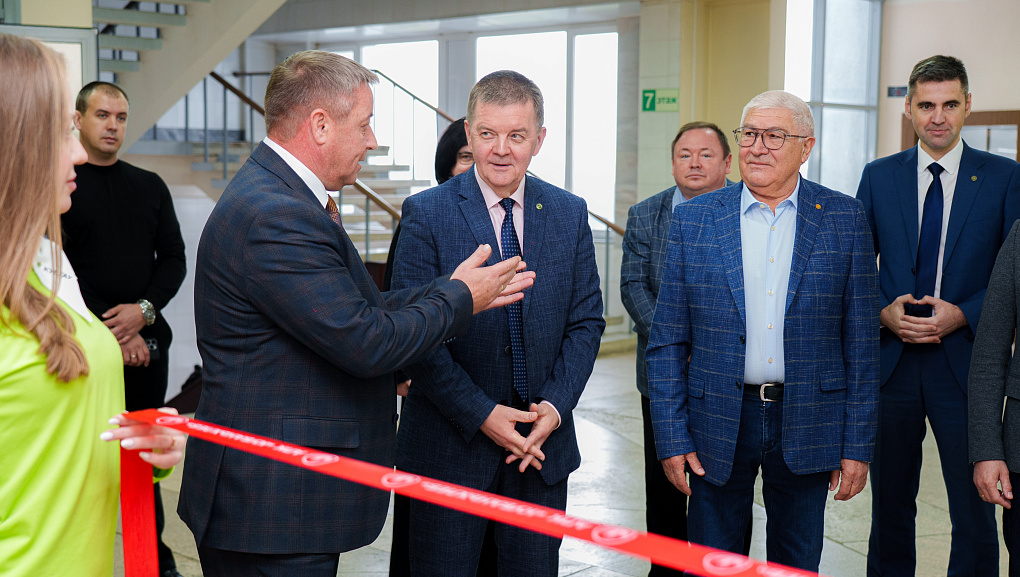 В КУБГАУ открылась новая брендированная аудитория