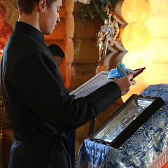 Первая литургия в храме при Кубанском ГАУ