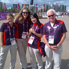 Наши волонтеры на Паралимпийских играх