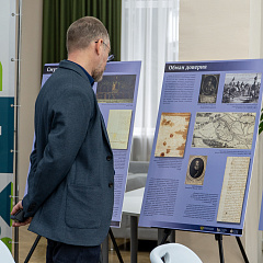 В КУБГАУ открылась патриотическая выставка 