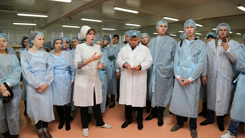 Участники научного проекта «Новый продукт» посетили ООО «Метрополис»