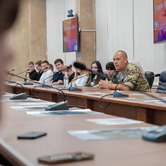 Встреча с участником СВО