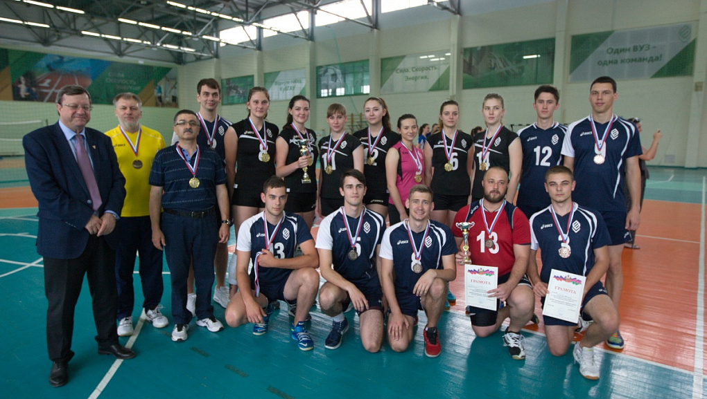В КубГАУ прошли волейбольные соревнования в рамках XXVIII универсиады Кубани 