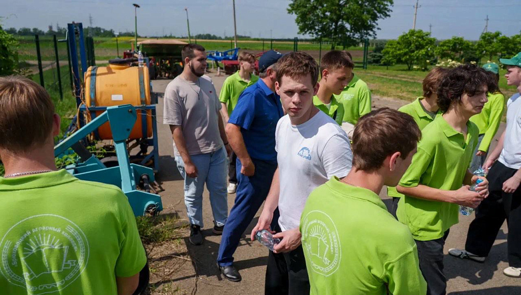 Студенты СПО региона посетили учхоз «Кубань» КубГАУ