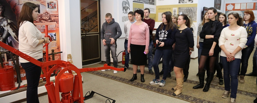 Музей МЧС открывает двери студентам 