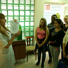 Студенты посетили институт риса