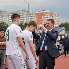 Команда «КубГАУ» по футболу заняла второе место в финале за Кубок города Краснодара!