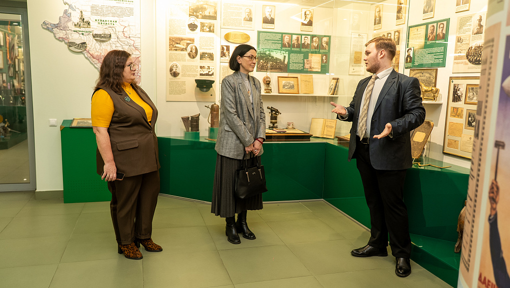 Делегация Воронежского ГАУ в Кубанском госагроуниверситете