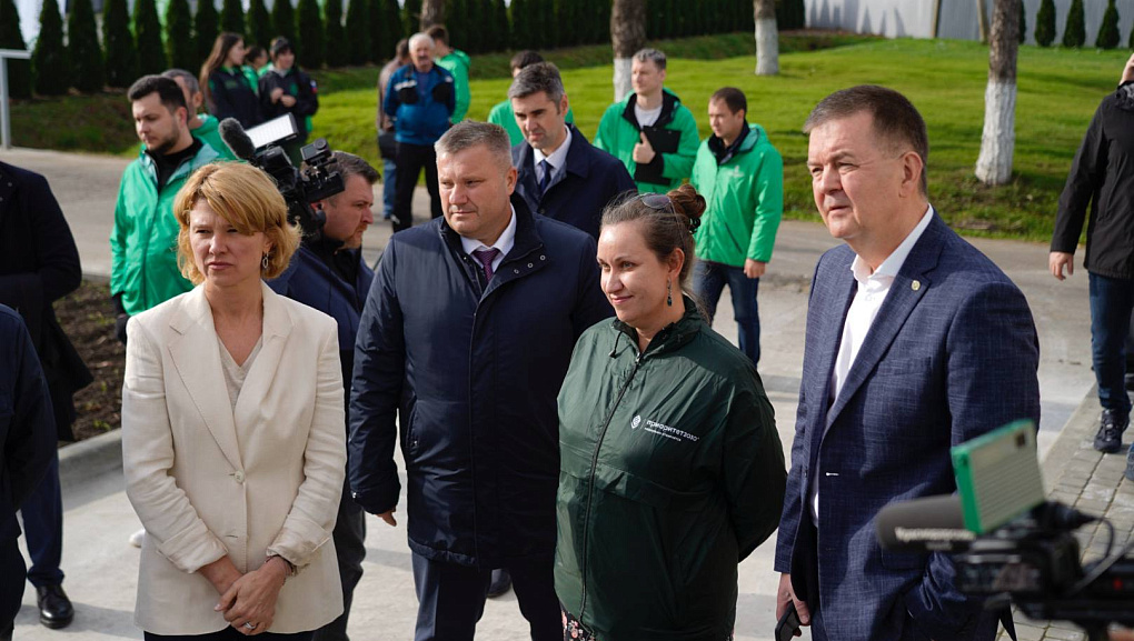 Глава Минсельхоза РФ Оксана Лут посетила учхоз «Краснодарское»