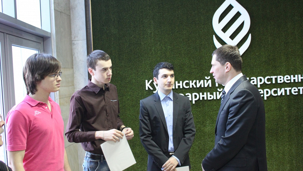 Студенты факультета механизации - номинанты ежегодной стипендии  автохолдинга «КлючАвто»