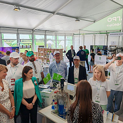 Всероссийский День поля – 2025: КубГАУ делится биотехнологическим разработками и вовлекает школьников в аграрную науку