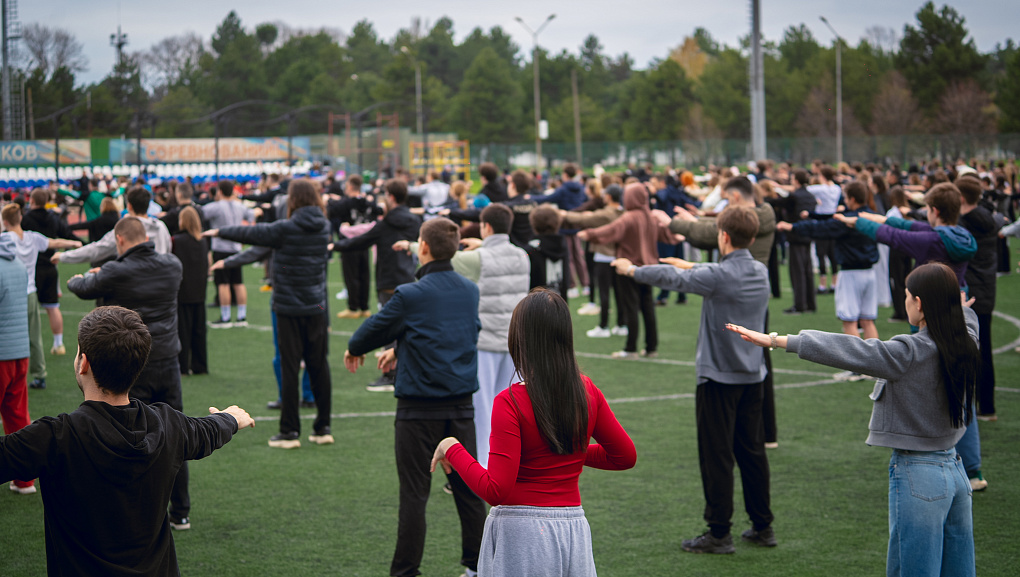 Зарядка с чемпионами
