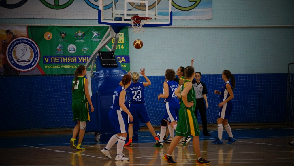 Баскетболистки КубГАУ обыграли студенток из Вятской ГСХА на универсиаде аграрных вузов