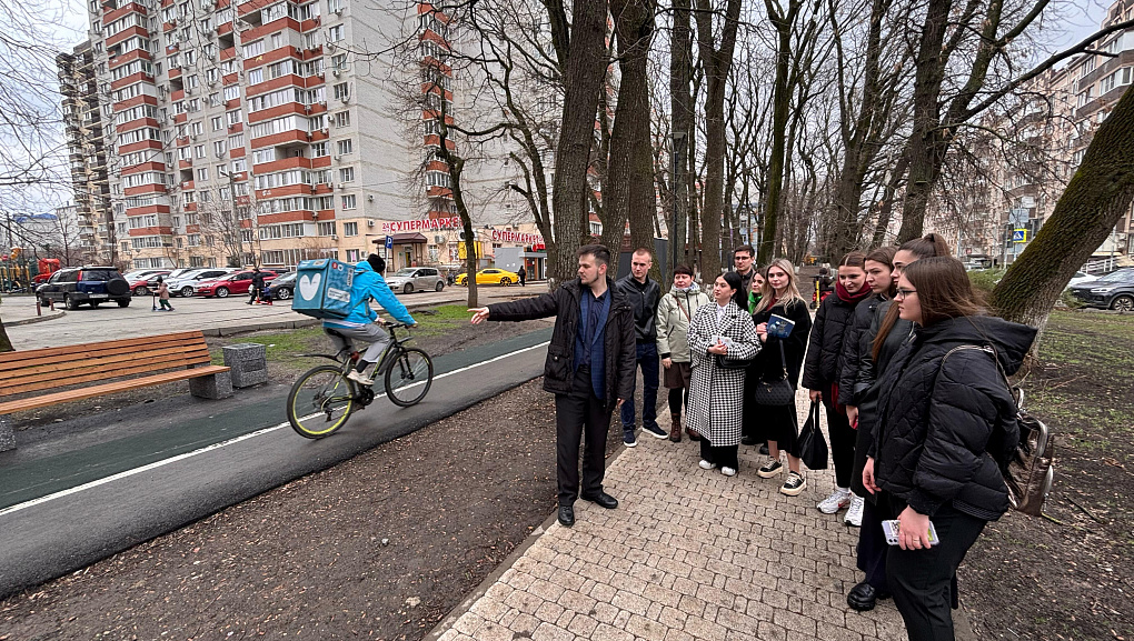 Студенты КубГАУ посетили администрацию Калининского сельского округа муниципального образования город Краснодар