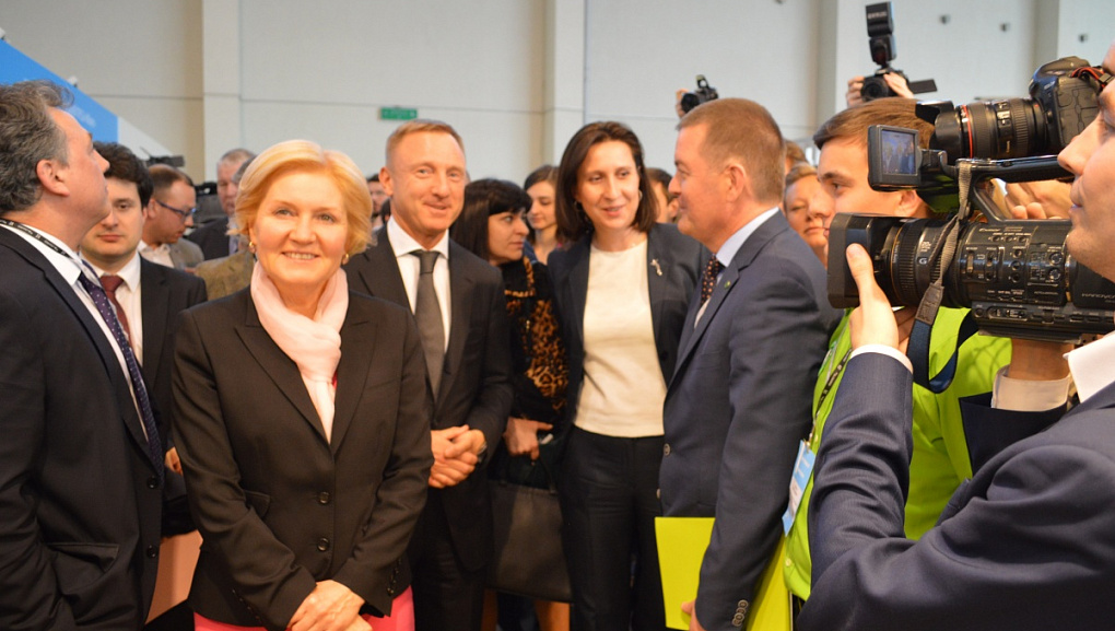 Экспозицию КубГАУ на ММСО-2016 посетила вице-премьер страны Ольга Голодец
