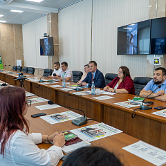 Ректор КубГАУ встретился с участниками Всероссийского «АгроВыпускного»