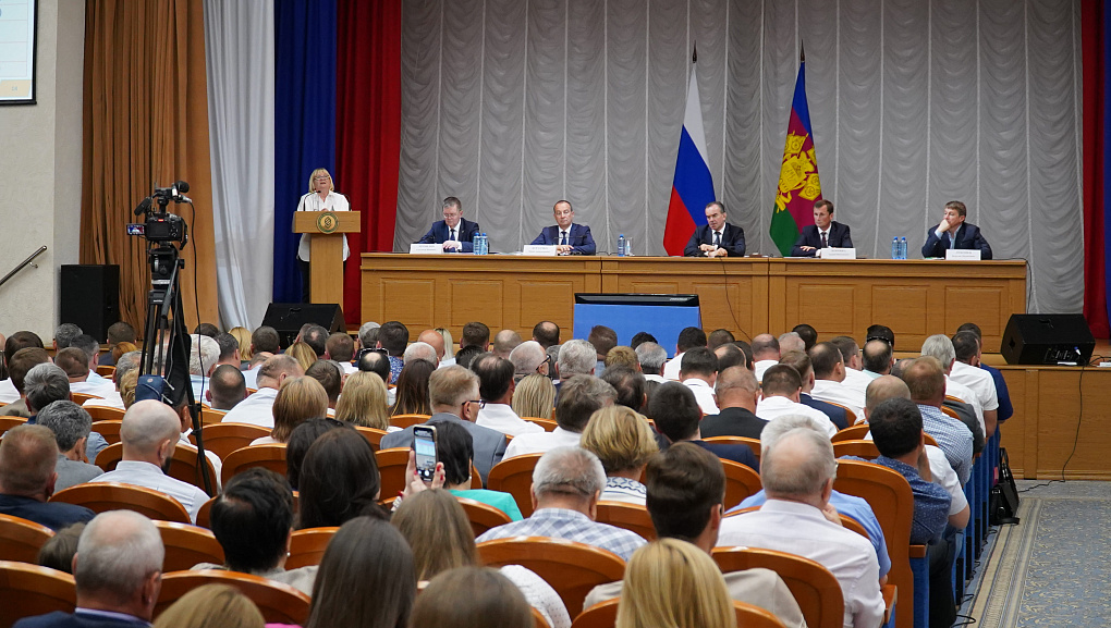 В КубГАУ прошло предуборочное совещание с губернатором Краснодарского края