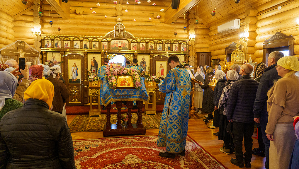 В Приходе Святой мученицы Татианы состоялось архиерейское богослужение