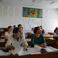 Школьники края собрались в КубГАУ, чтобы поделиться знаниями