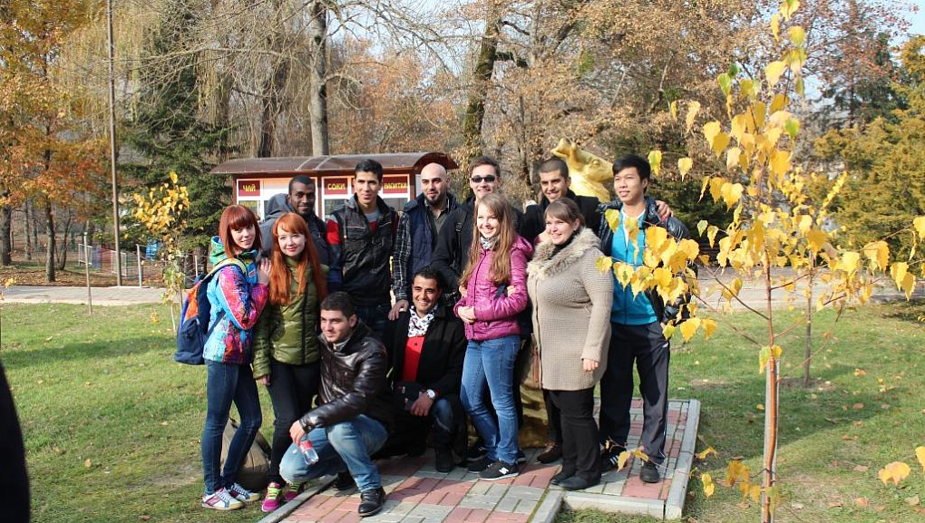 Поездка иностранных студентов в Горячий Ключ
