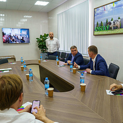 Открытие первой очереди Центра Молочных компетенций в учхозе «Краснодарское» 