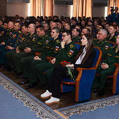 В Кубанском ГАУ поздравили защитников Отечества