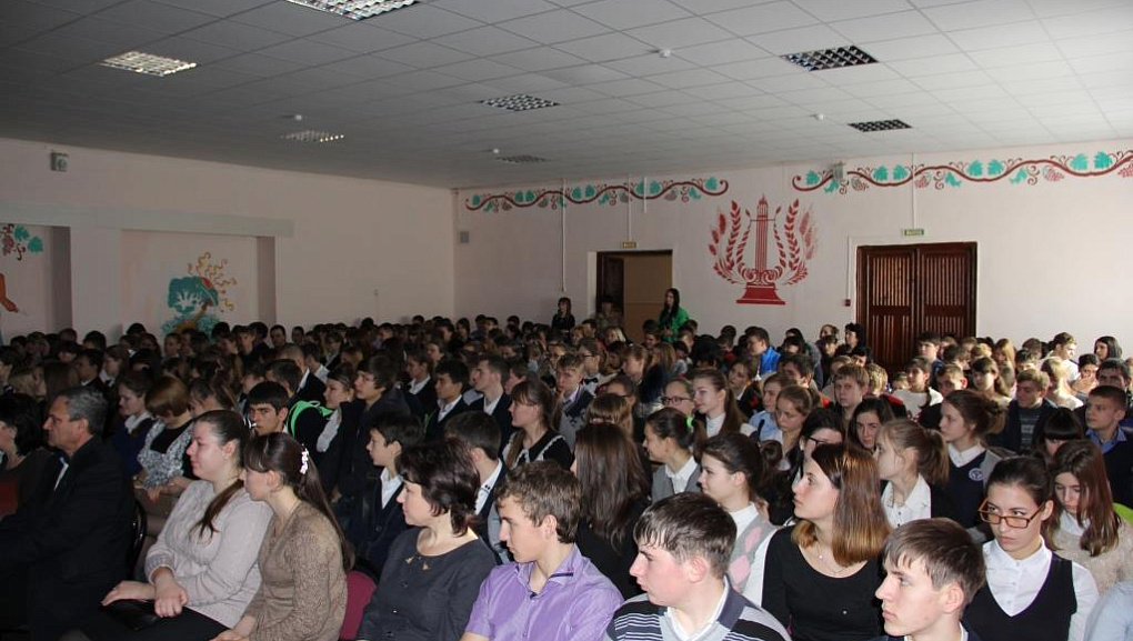 КубГАУ в гостях у школьников Калининского района