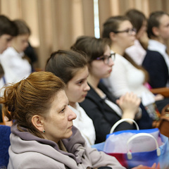 Школьники края собрались в КубГАУ, чтобы поделиться знаниями